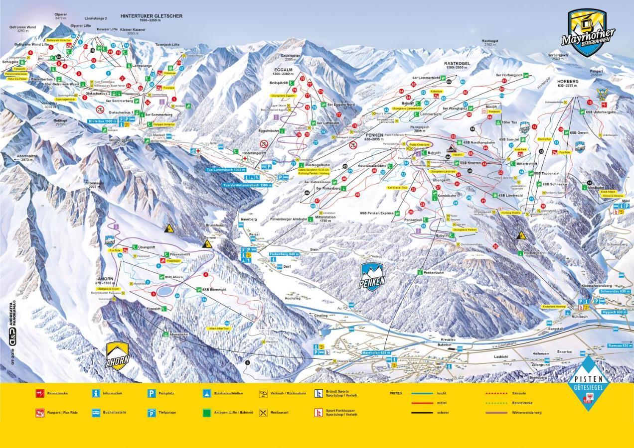 Kallis Appartement Mayrhofen Kültér fotó